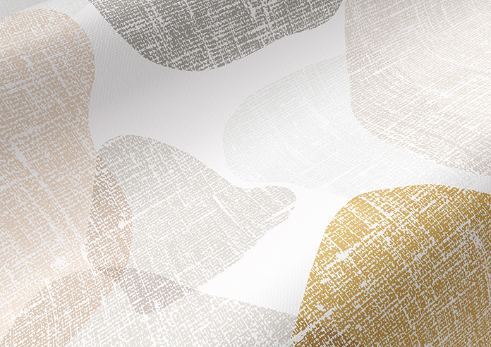 Linen Patch, Orange - Twist&Fit Roller Blind - Image 4
